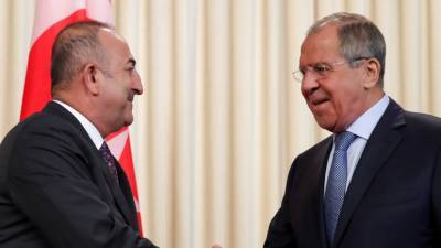В МИД России сообщили детали переговоров Лаврова и Чавушоглу