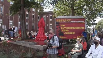 В западной Германии поставили памятник Ленину