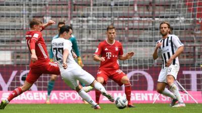 «Бавария» обыграла «Фрайбург» в 33-м туре Бундеслиги
