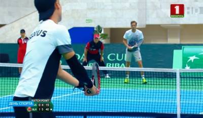 Илья Ивашко в финале теннисного турнира категории "Челленджер" в австралийской Канберре