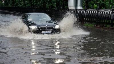 В Москве сообщили об устранении крупных подтоплений на дорогах