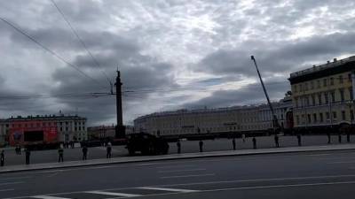 В Петербурге состоялась генеральная репетиция парада Победы
