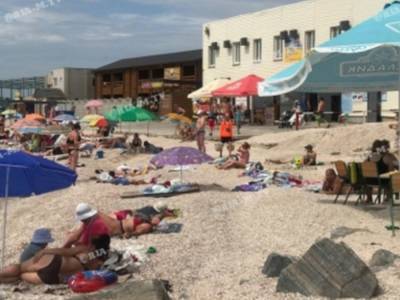 В Сети показали «аншлаг» на пляжах курортной Кирилловки