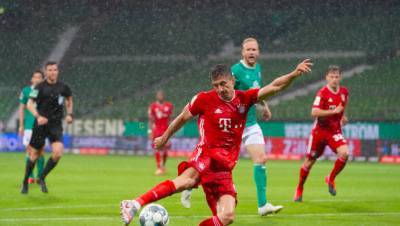 «Бавария» переиграла «Фрайфбург» в матче 33-го тура чемпионата Германии