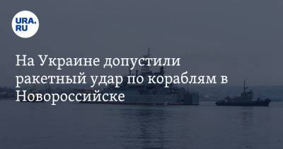 На Украине допустили ракетный удар по кораблям в Новороссийске