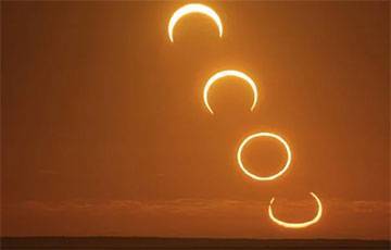 Солнце превращается в огненное кольцо: онлайн-трансляция полного затмения