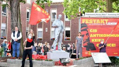 В Германии установили памятник Ленину