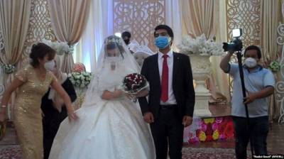 Свадьба в эпоху коронавируса: все в масках и не более 100 гостей