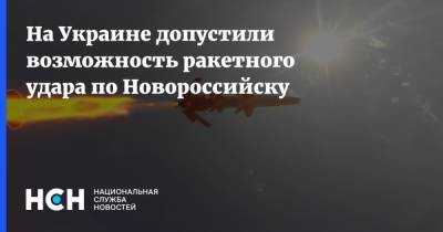 На Украине допустили возможность ракетного удара по Новороссийску