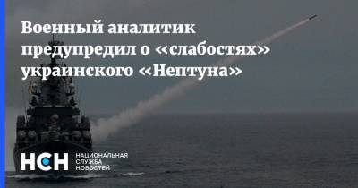 Военный аналитик предупредил о «слабостях» украинского «Нептуна»