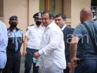 Ереванский суд общей юрисдикции обнародует решение по аресту лидера партии «Процветающая Армения»