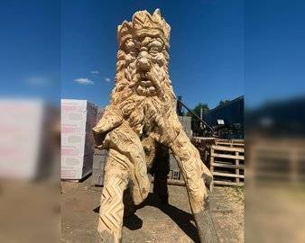 В одном из парков Башкирии установят гигантские резные деревянные статуи