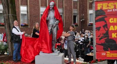 В Германии открыли памятник Ленину: фото