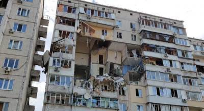 Появилось шокирующее видео изнутри дома на Позняках в первые минуты после взрыва