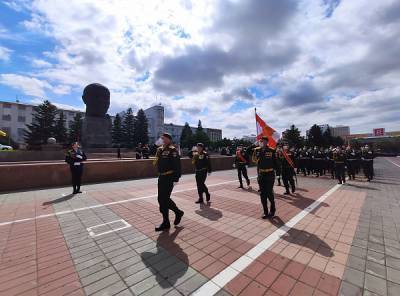 В Улан-Удэ прошла генеральная репетиция парада в честь 75-летия Победы