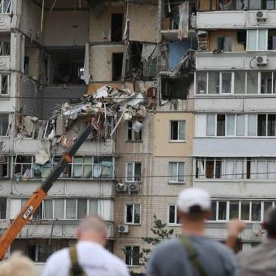 Число жертв взрыва газа в киевской многоэтажке увеличилось до трех человек