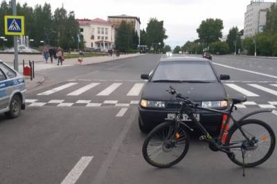 В Сыктывкаре сбили двоих детей на велосипедах
