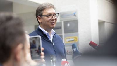 В Сербии на выборах побеждает партия президента Вучича