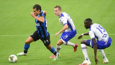 «Интер» обыграл «Сампдорию» в матче 25-го тура Серии А