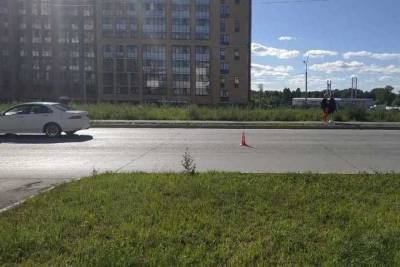 В Новосибирске водитель иномарке сбил ребёнка