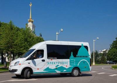 Бесплатные электробусы будут перевозить посетителей ВДНХ с 24 июня