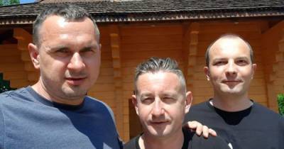 Сенцов, Соболев и Жадан поехали на линию столкновения