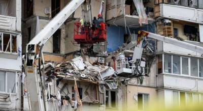 После взрыва на Позняках демонтируют секцию дома из 40 квартир - МВД