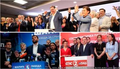 Сербская прогрессивная партия одержала победу на выборах в Сербии