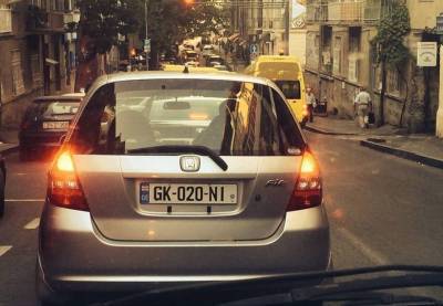 МВД Грузии продлит срок действия автомобильных номеров старого образца