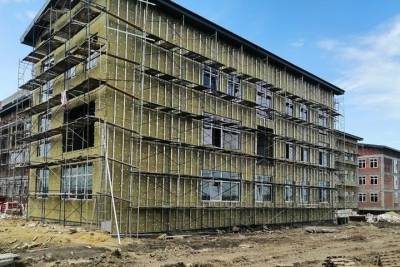 Строительство школы в Михайловске выполнено на 50 процентов