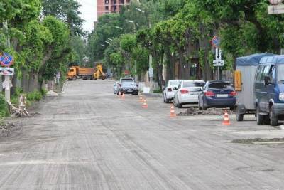 В Рязани отремонтировали тысячу квадратных метров дороги