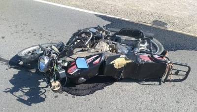 Машина сбила подростков на мотоцикле в Ивановской области, один человек погиб