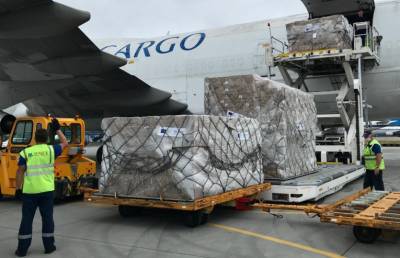 Очередной гуманитарный груз со средствами защиты из Китая доставили в Беларусь