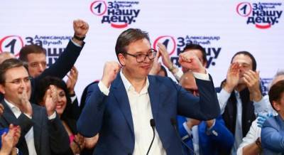 На выборах в Сербии победила партия пророссийского президента