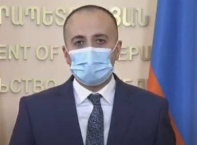 Министр: Уровень смертности среди всех заразившихся коронавирусом в Армении составляет 1,5-1,6%