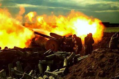 Террористы атаковали позиции ВСУ с применением артиллерии