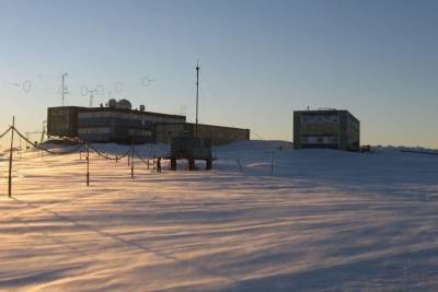 В Антарктиде наполовину сгорела российская станция Мирный