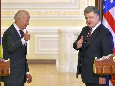 На Украине представили новые записи переговоров Байдена и Порошенко