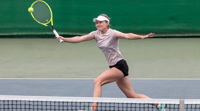 Александра Саснович вышла в 1/4 финала чемпионата Беларуси по теннису