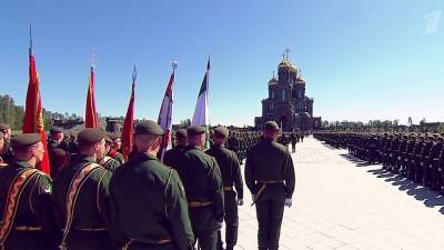 Главный храм Вооруженных сил России посетил Владимир Путин