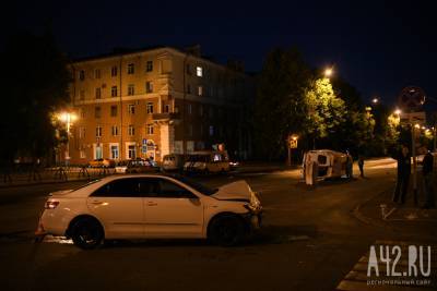 В полиции рассказали подробности ДТП со скорой в центре Кемерова