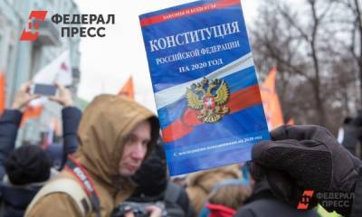 В Новосибирске митинг против поправок в Конституцию пройдет в день общероссийского голосования