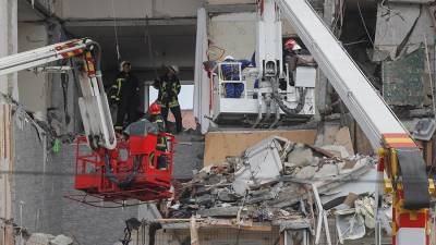 Спасатели обнаружили пятого погибшего при взрыве в киевской многоэтажке