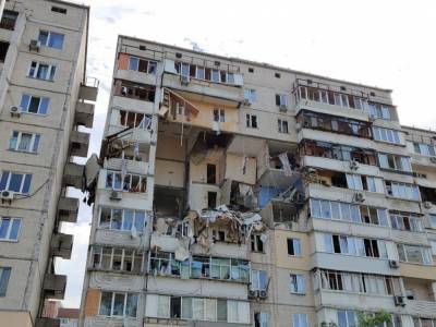 Появилось новое видео момента взрыва многоэтажки на Позняках в Киеве