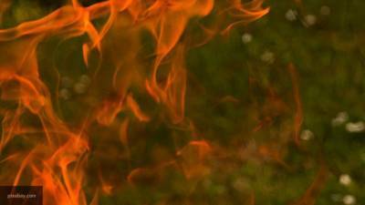 Пожарные тушат возгорания в лесном массиве Бурятии