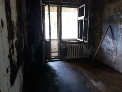 В Чердаклинском районе горела квартира. Погибла женщина