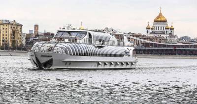 Более 60 прогулочных судов возобновили навигацию по Москве-реке