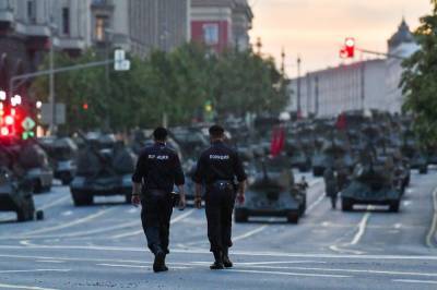 Около 6 тысяч человек будут следить за порядком в день парада Победы в Москве