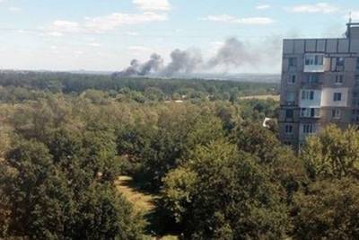 На западной окраине Донецка прогремел мощный взрыв