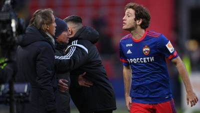 Защитник ЦСКА Фернандес избежал серьезной травмы